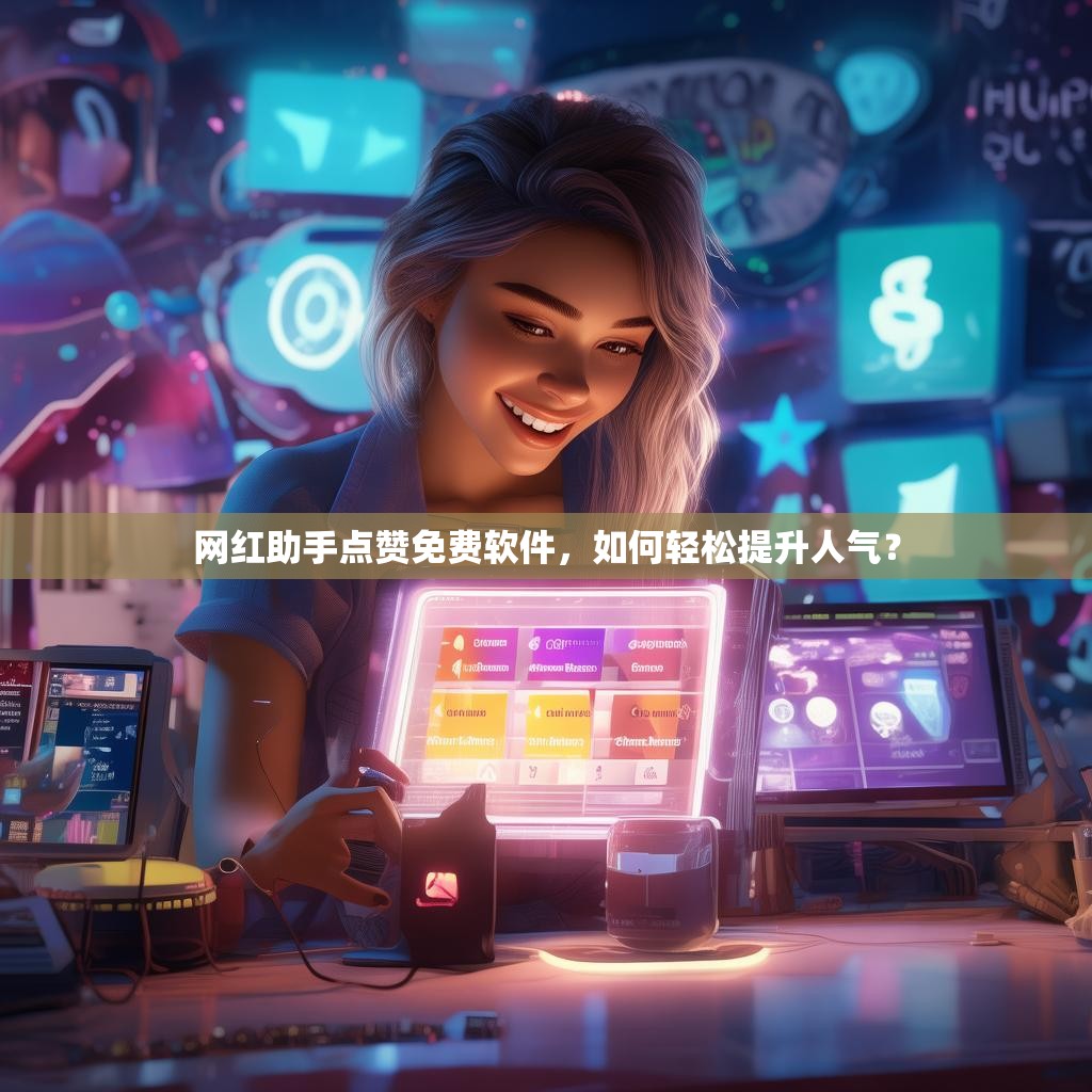 网红助手点赞免费软件，如何轻松提升人气？