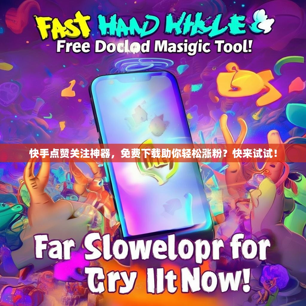 快手点赞关注神器，免费下载助你轻松涨粉？快来试试！