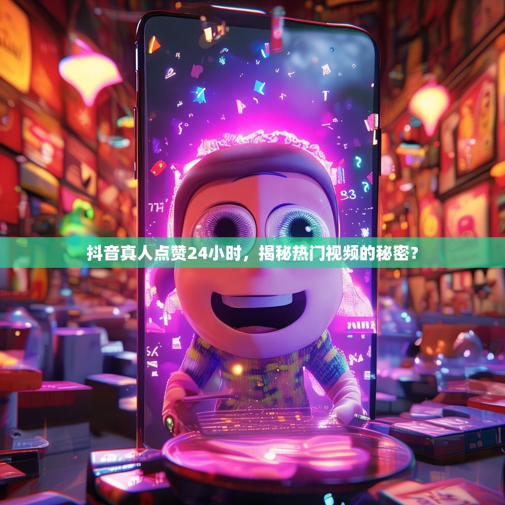 抖音真人点赞24小时,揭秘热门视频的秘密?