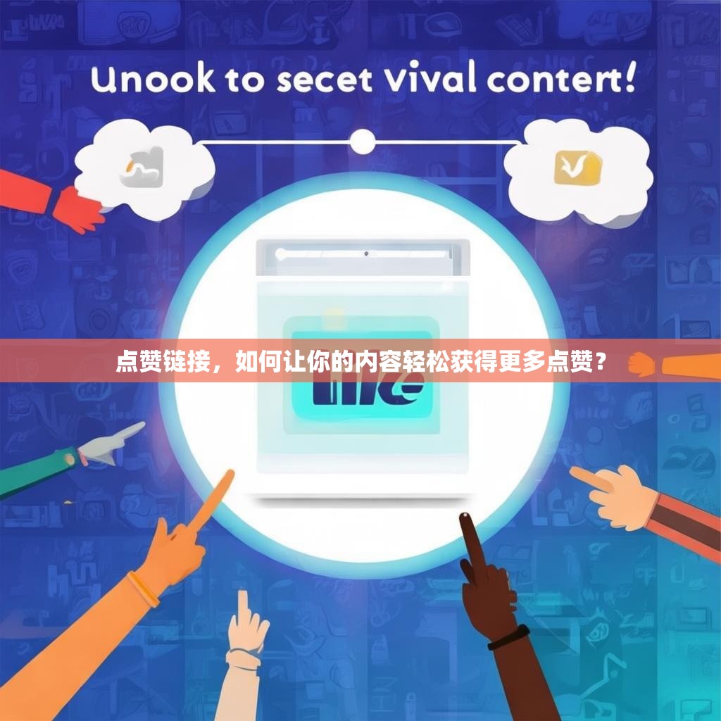 点赞链接，如何让你的内容轻松获得更多点赞？