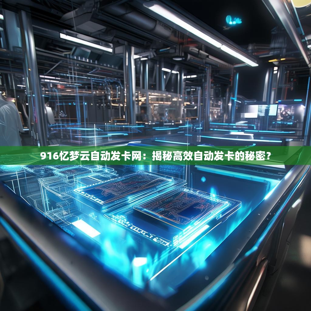 916忆梦云自动发卡网：揭秘高效自动发卡的秘密？