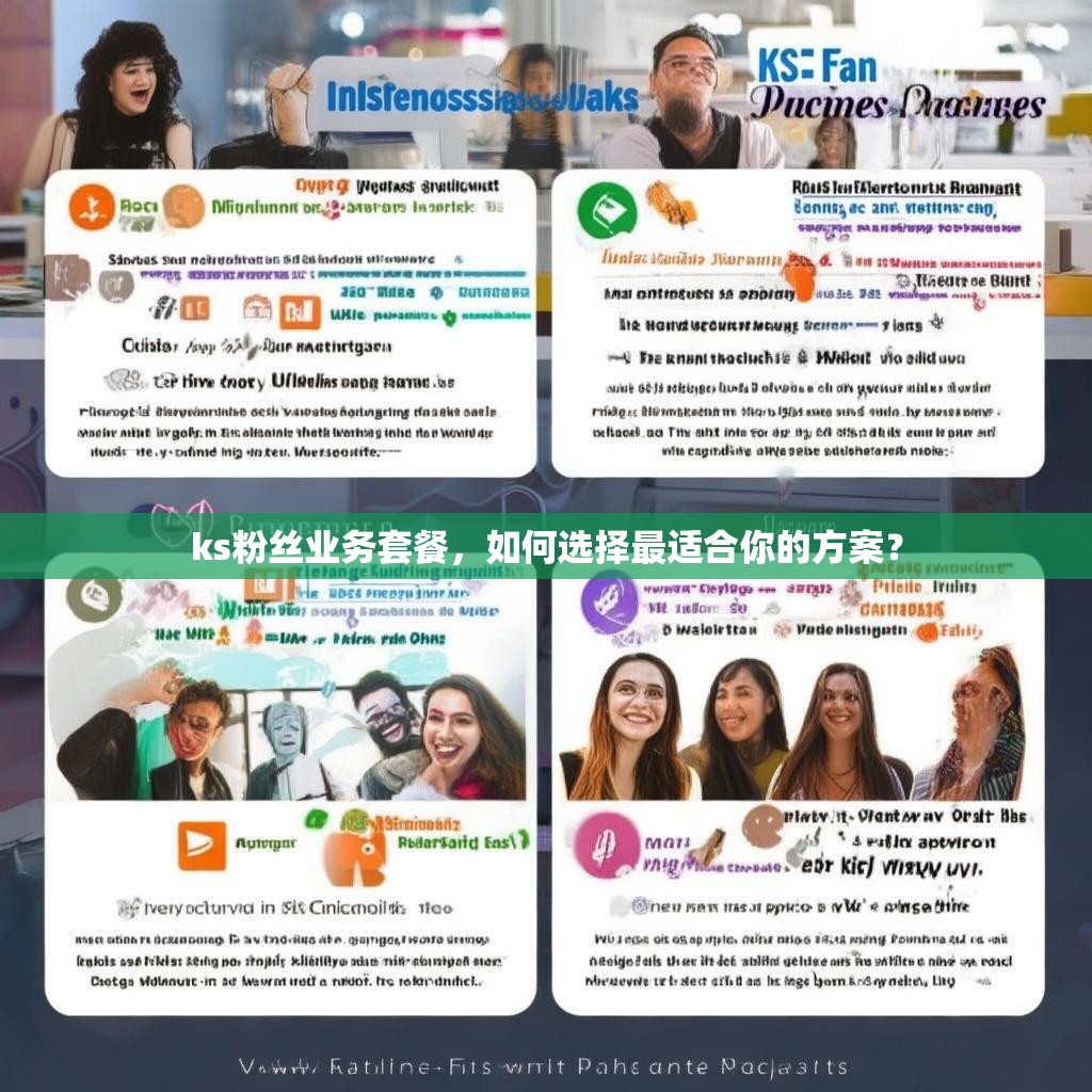ks粉丝业务套餐，如何选择最适合你的方案？
