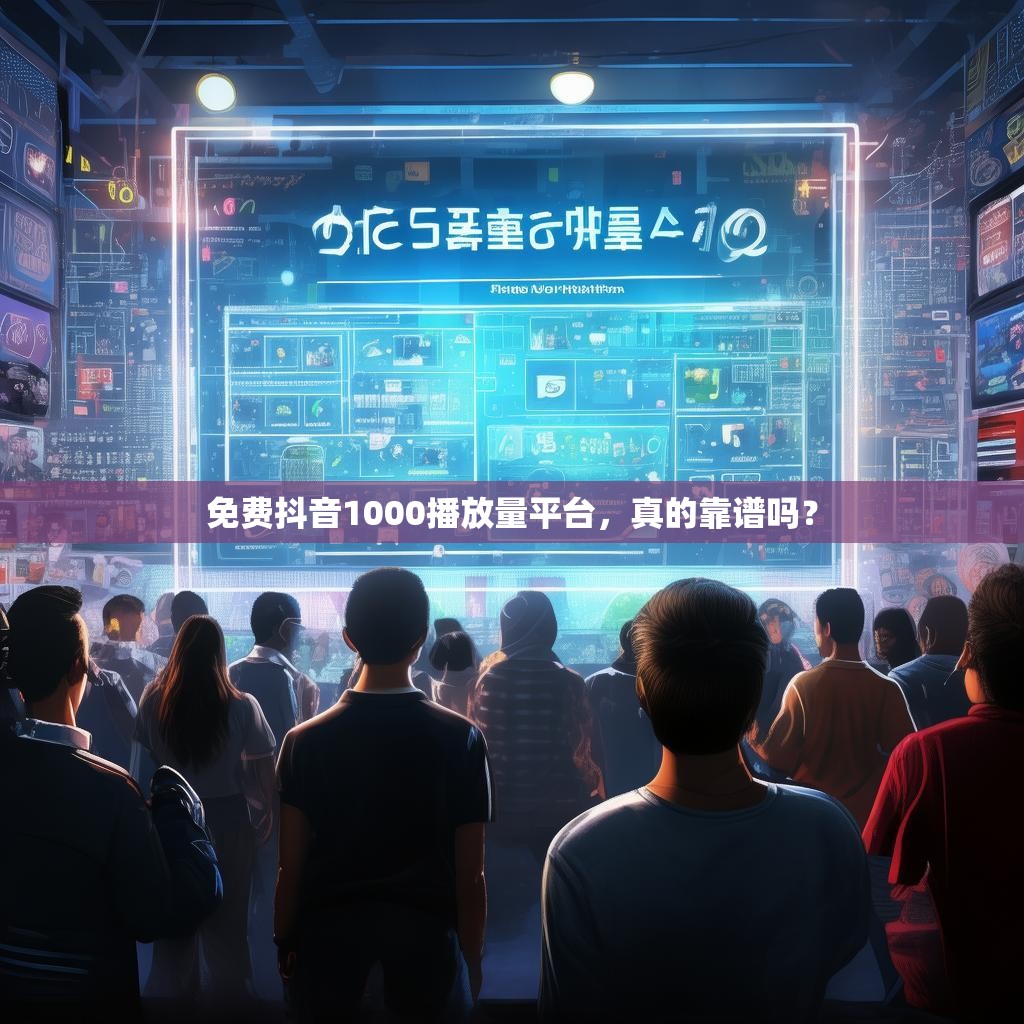 免费抖音1000播放量平台，真的靠谱吗？