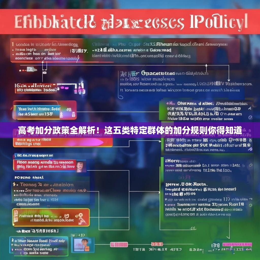 高考加分政策全解析！这五类特定群体的加分规则你得知道