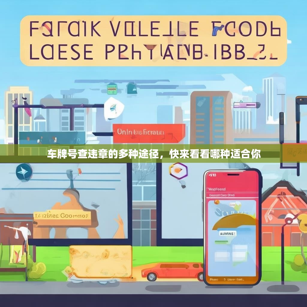 车牌号查违章的多种途径，快来看看哪种适合你