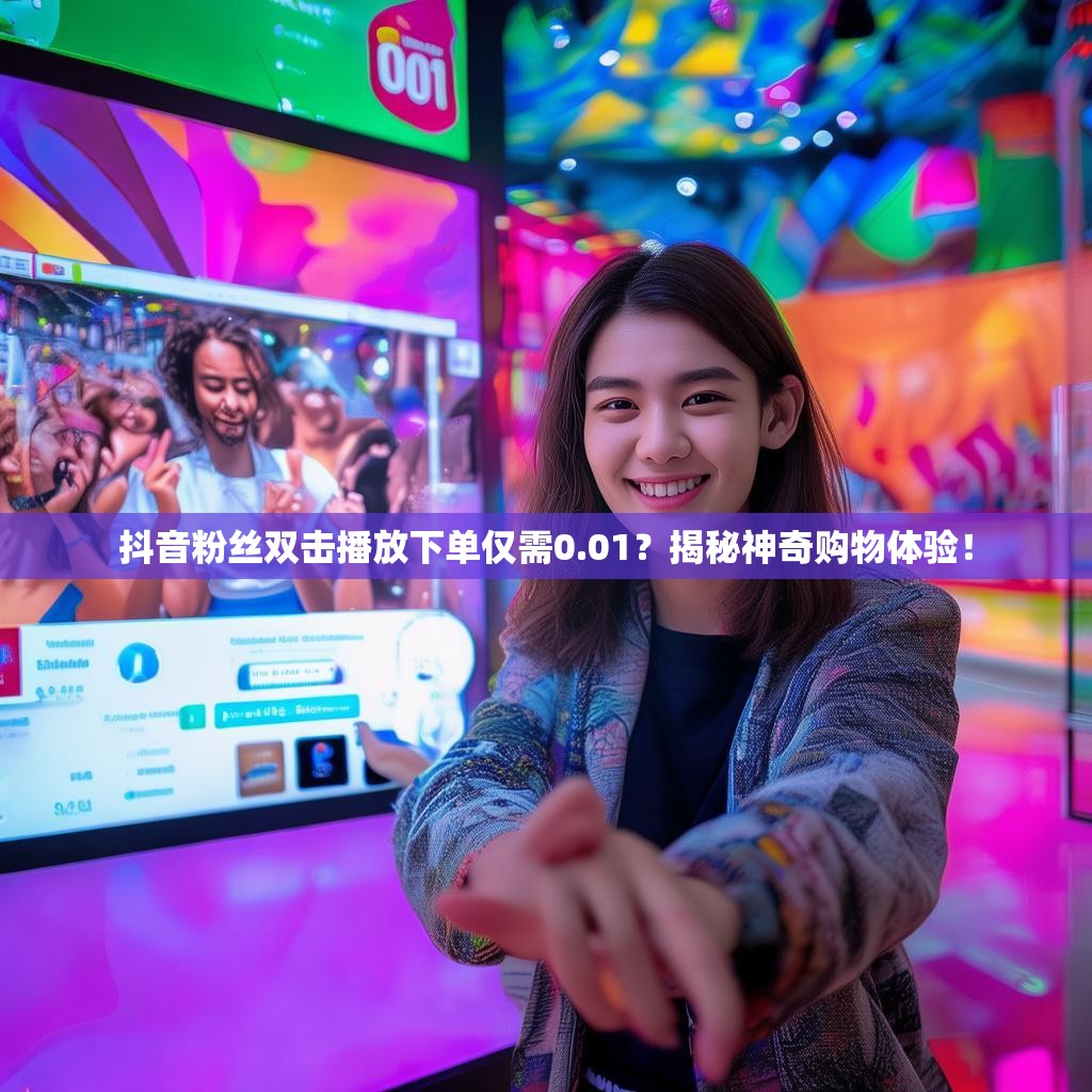 抖音粉丝双击播放下单仅需0.01？揭秘神奇购物体验！