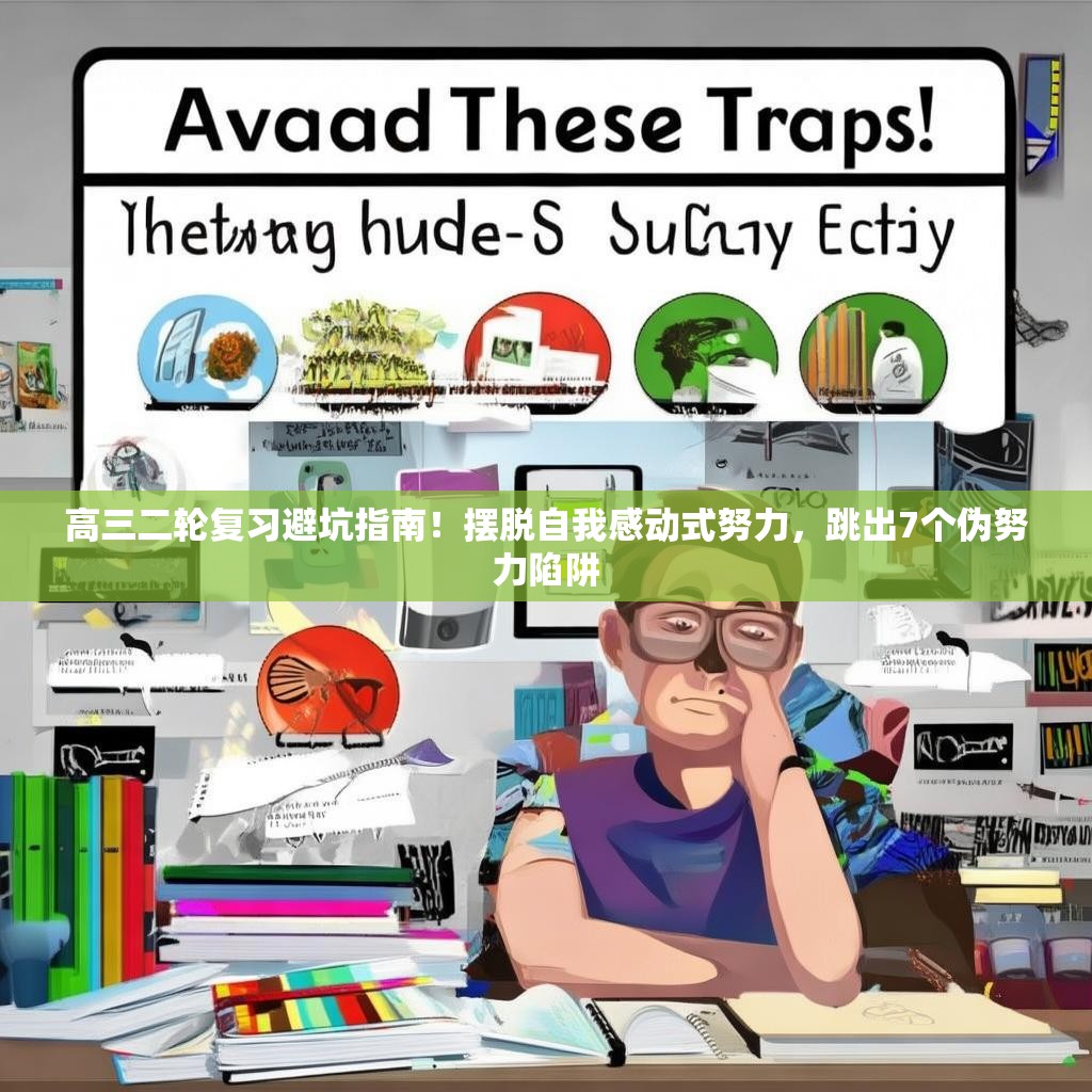 高三二轮复习避坑指南！摆脱自我感动式努力，跳出7个伪努力陷阱