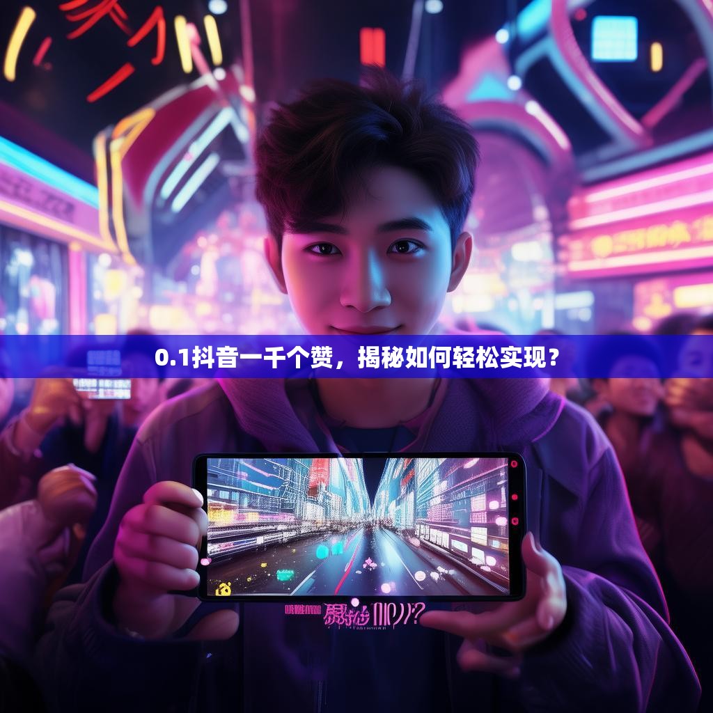 0.1抖音一千个赞，揭秘如何轻松实现？