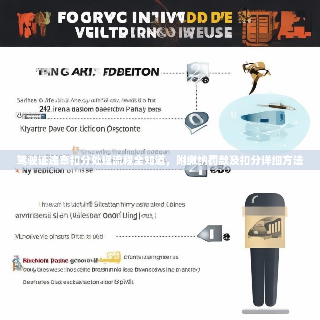 驾驶证违章扣分处理流程全知道，附缴纳罚款及扣分详细方法