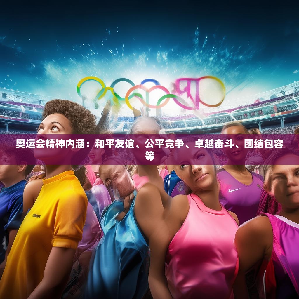 奥运会精神内涵：和平友谊、公平竞争、卓越奋斗、团结包容等