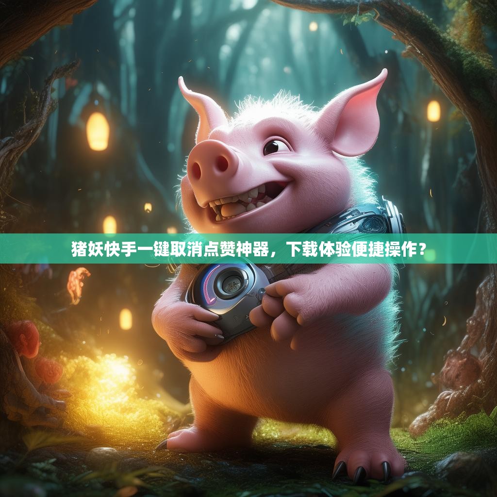 猪妖快手一键取消点赞神器，下载体验便捷操作？
