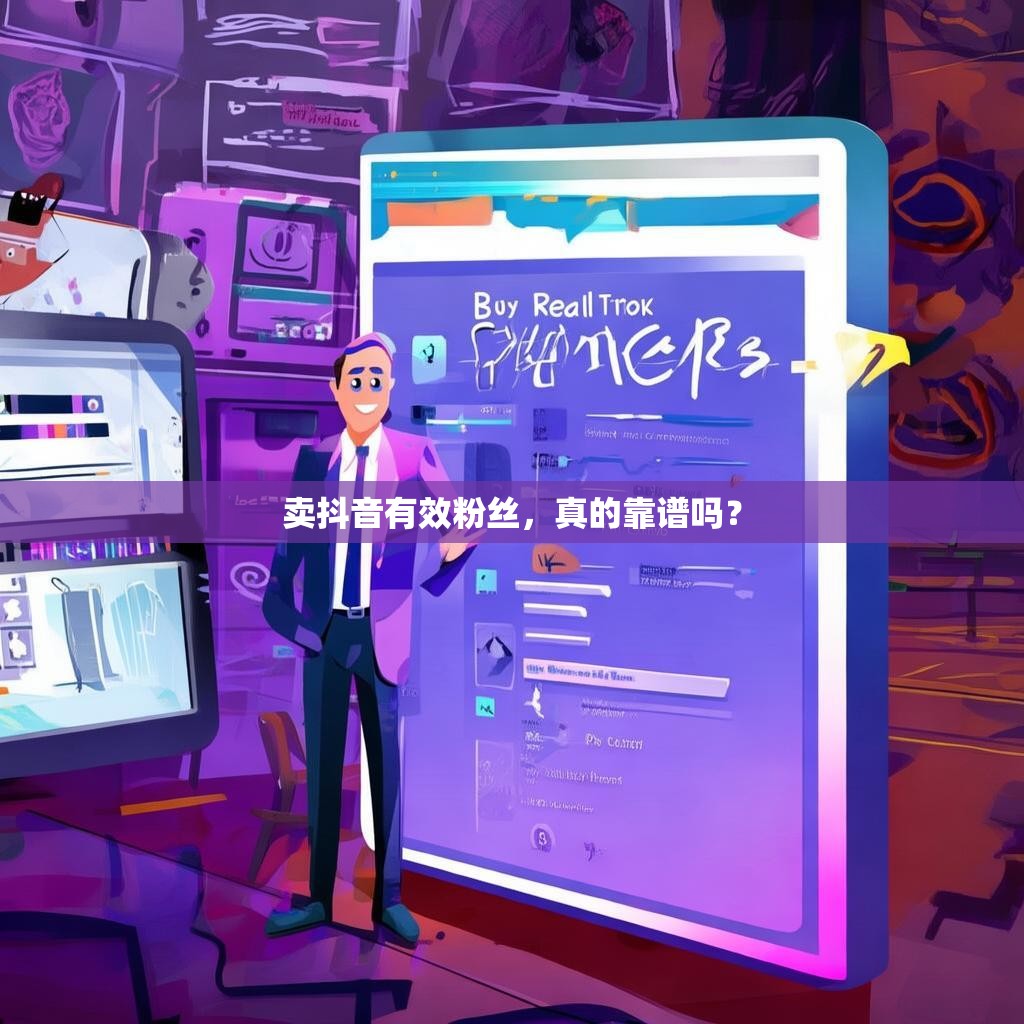 卖抖音有效粉丝，真的靠谱吗？