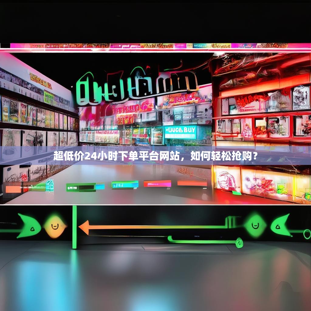 超低价24小时下单平台网站，如何轻松抢购？