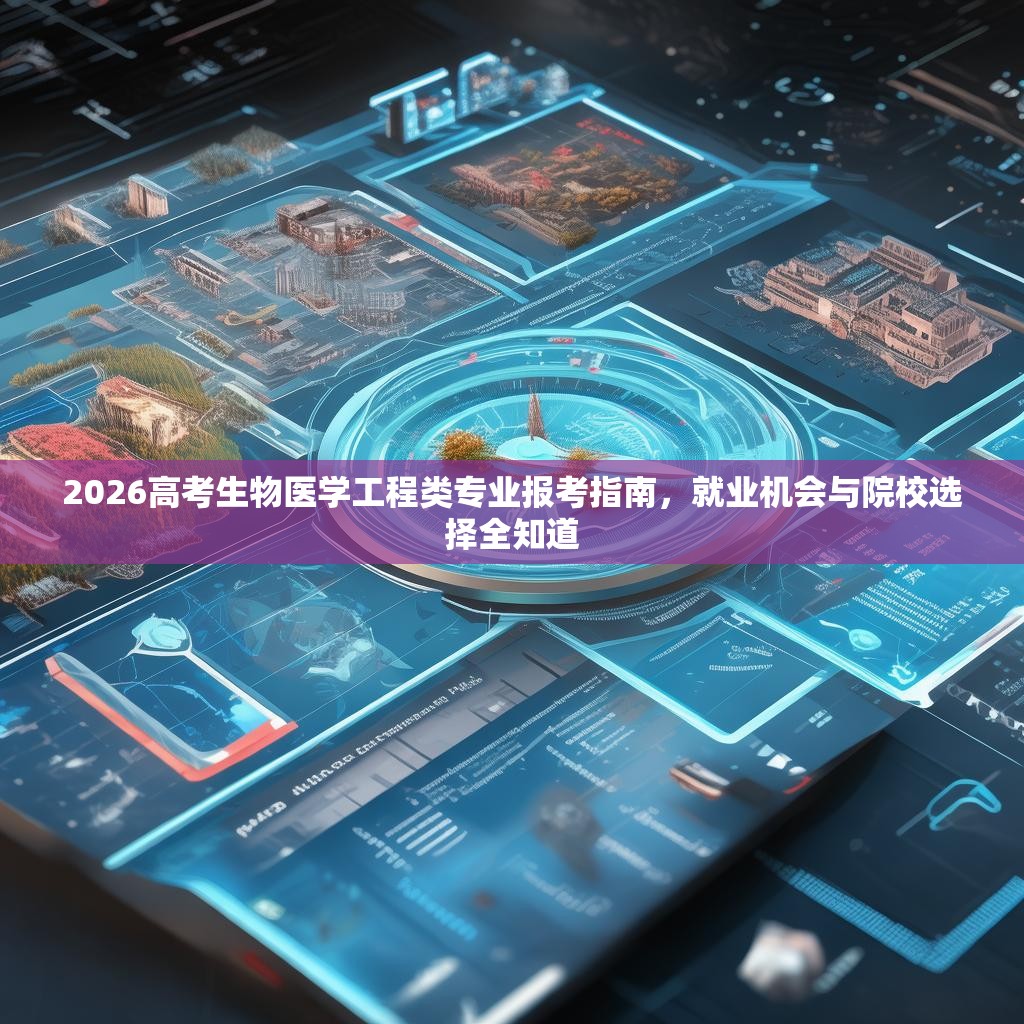 2026高考生物医学工程类专业报考指南，就业机会与院校选择全知道