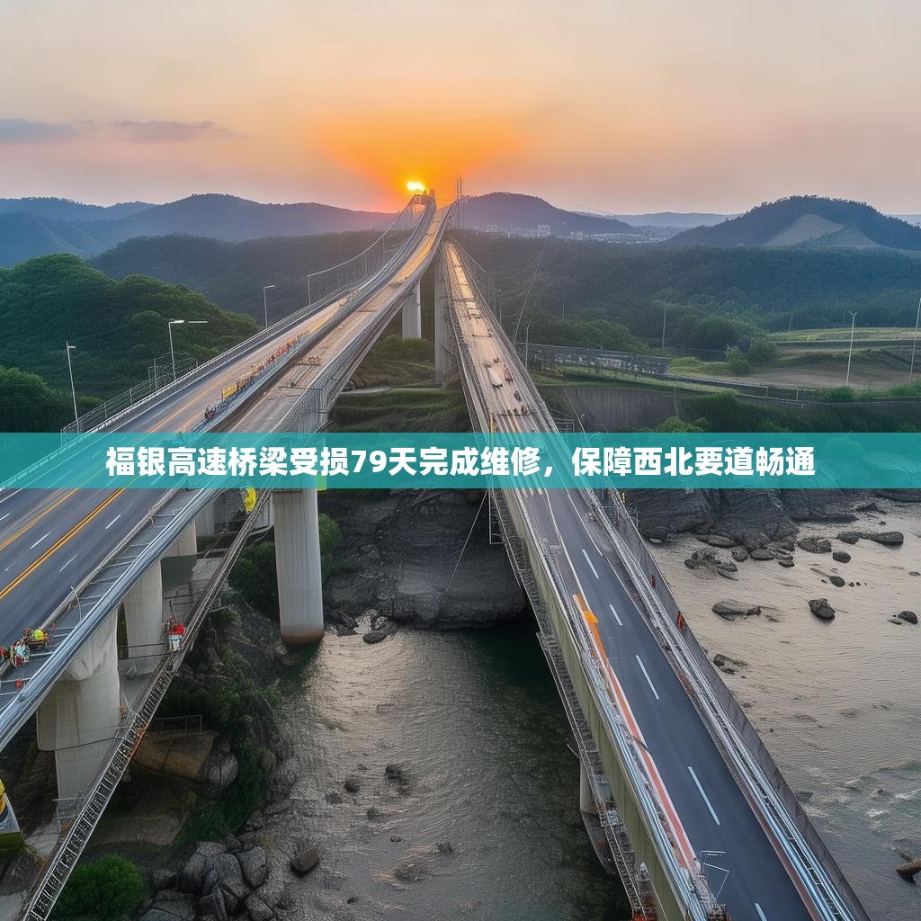福银高速桥梁受损79天完成维修,保障西北要道畅通
