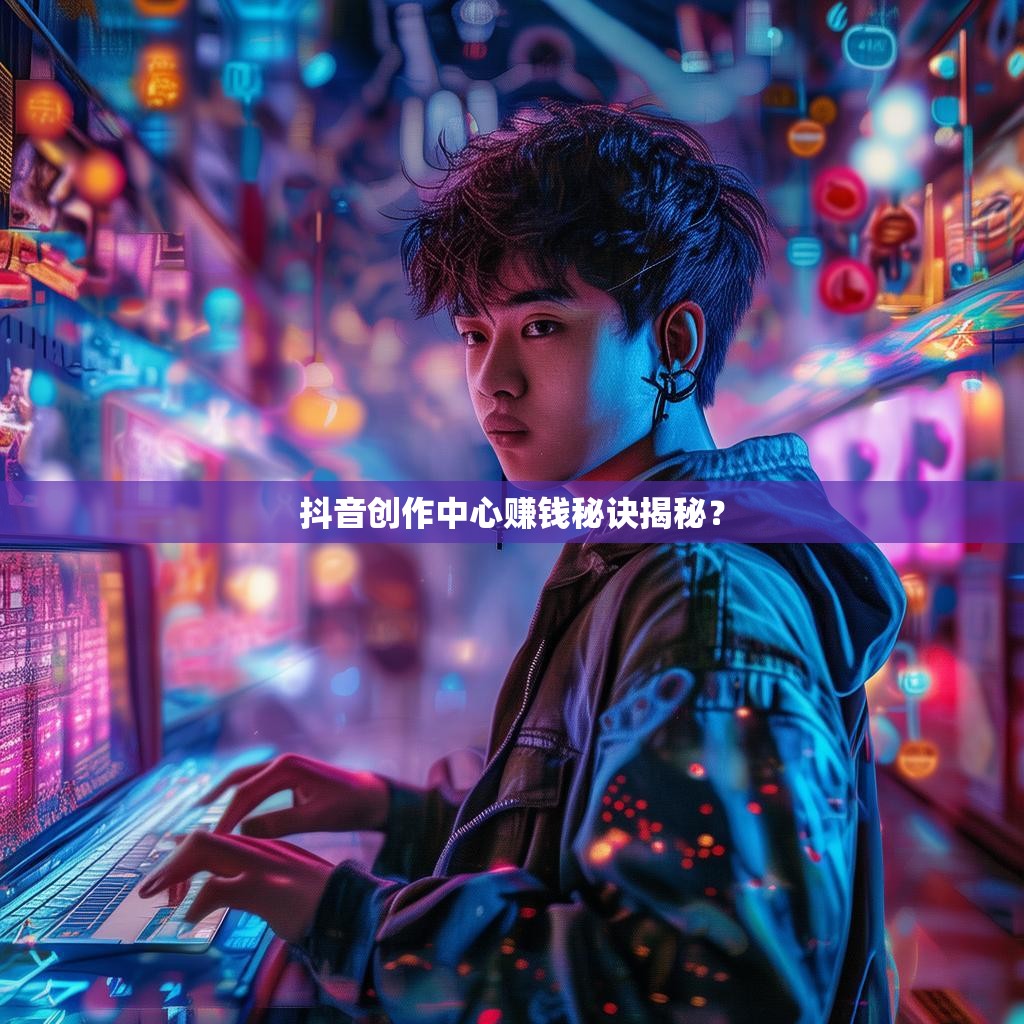 抖音创作中心赚钱秘诀揭秘？