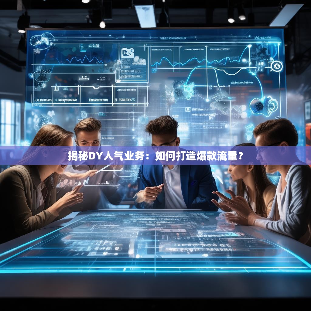 揭秘DY人气业务:如何打造爆款流量?