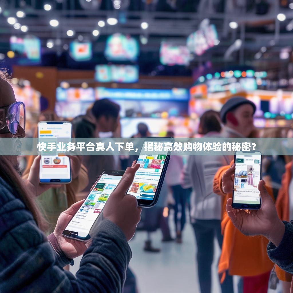 快手业务平台真人下单，揭秘高效购物体验的秘密？