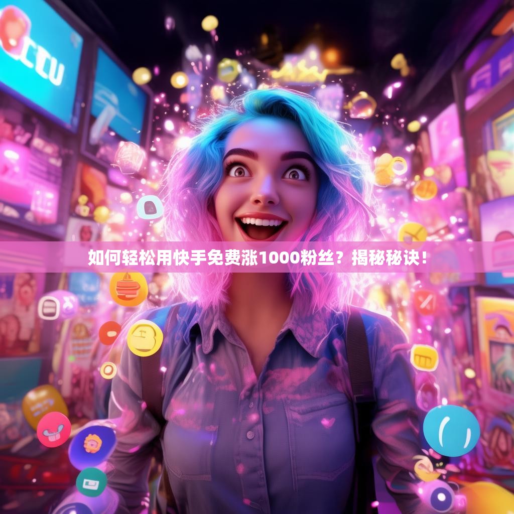如何轻松用快手免费涨1000粉丝?揭秘秘诀!