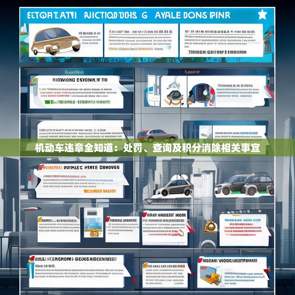 机动车违章全知道：处罚、查询及积分消除相关事宜