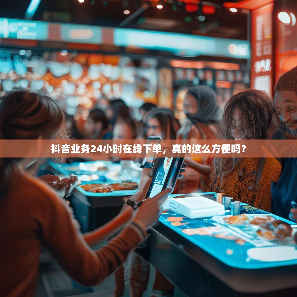 抖音业务24小时在线下单，真的这么方便吗？