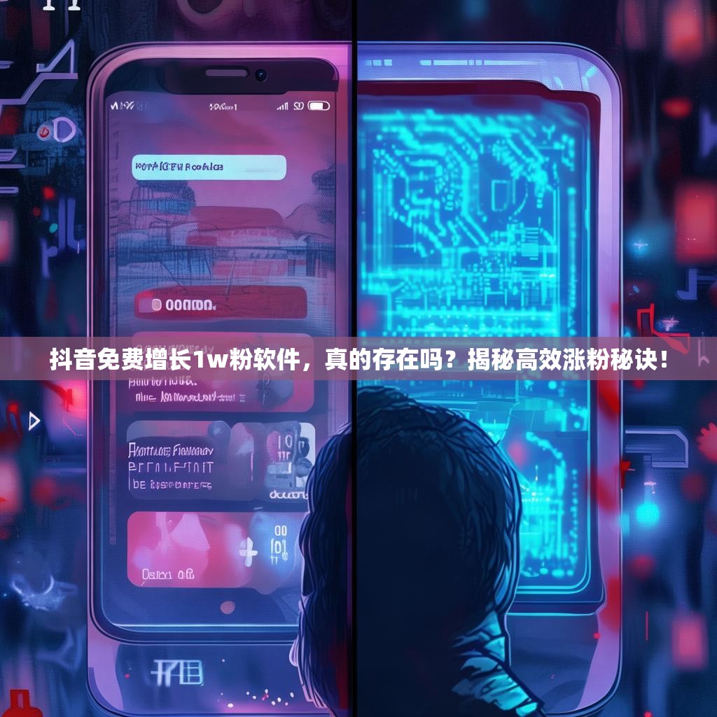 抖音免费增长1w粉软件，真的存在吗？揭秘高效涨粉秘诀！