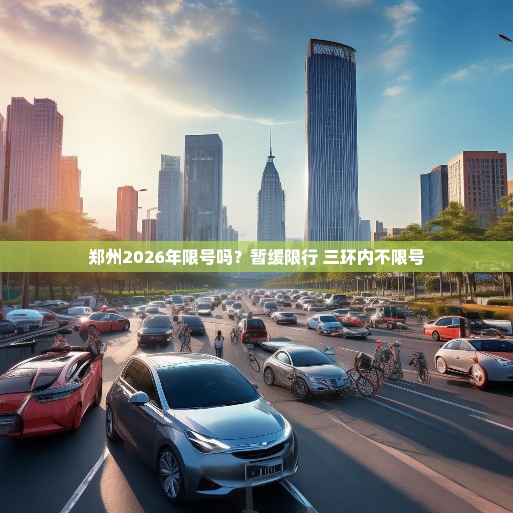 郑州2026年限号吗？暂缓限行 三环内不限号