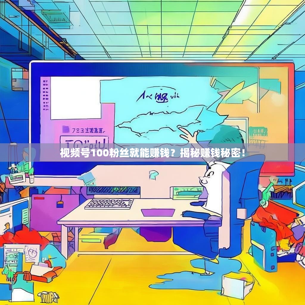 视频号100粉丝就能赚钱？揭秘赚钱秘密！