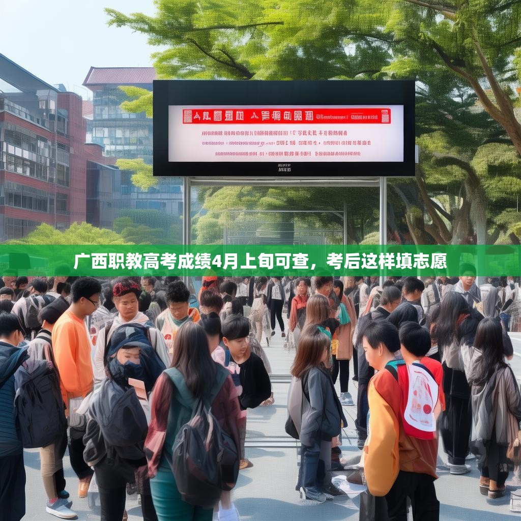 广西职教高考成绩4月上旬可查，考后这样填志愿