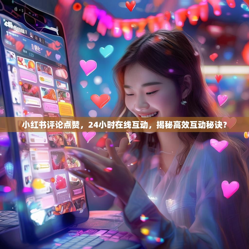 小红书评论点赞，24小时在线互动，揭秘高效互动秘诀？