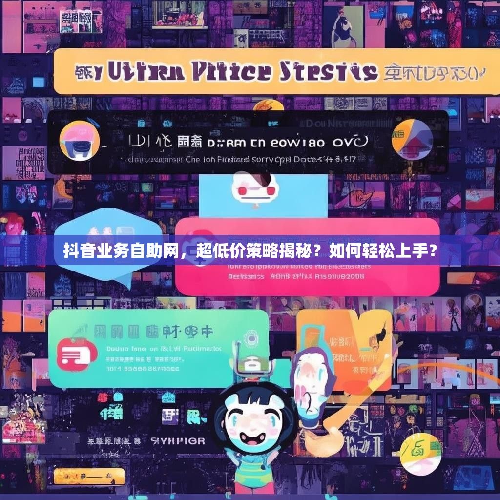 抖音业务自助网，超低价策略揭秘？如何轻松上手？