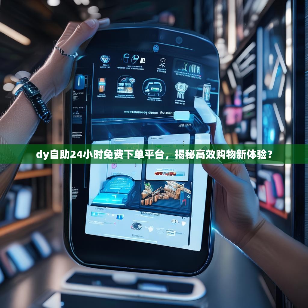 dy自助24小时免费下单平台，揭秘高效购物新体验？