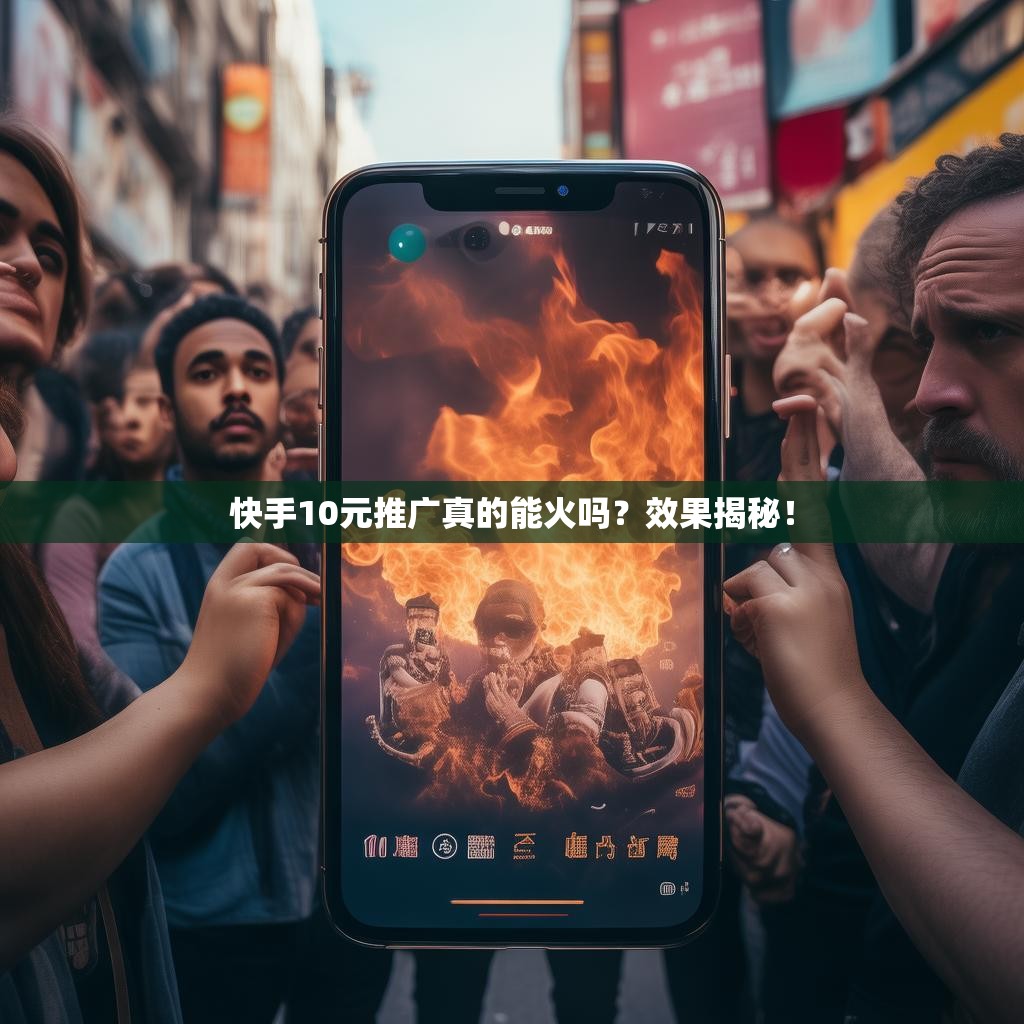快手10元推广真的能火吗？效果揭秘！