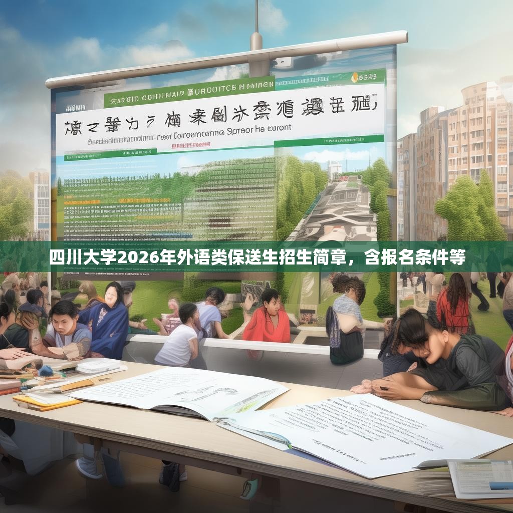 详细阅读:四川大学2026年外语类保送生招生简章,含报名条件等 四川大学2026年外语类保送生招生简章,含报名条件等