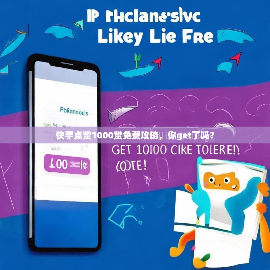 快手点赞1000赞免费攻略，你get了吗？
