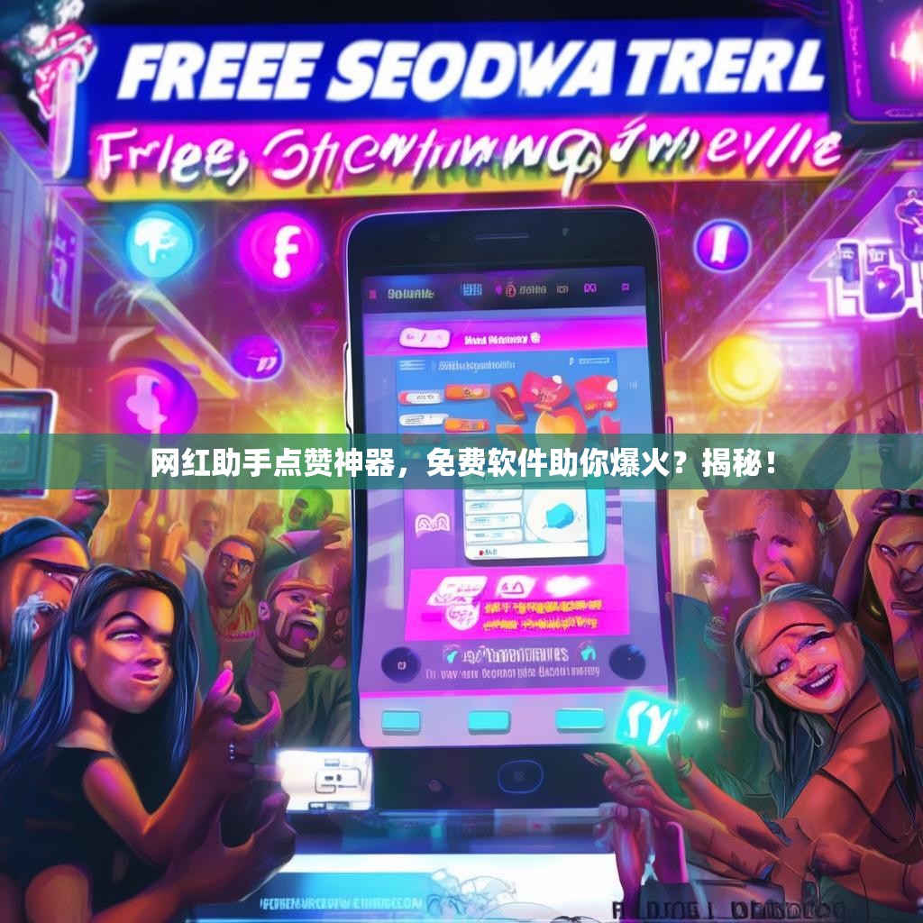 网红助手点赞神器，免费软件助你爆火？揭秘！