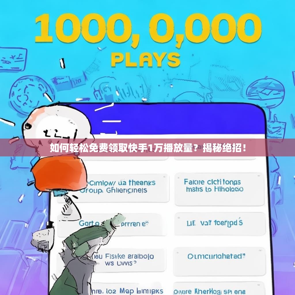 如何轻松免费领取快手1万播放量?揭秘绝招!
