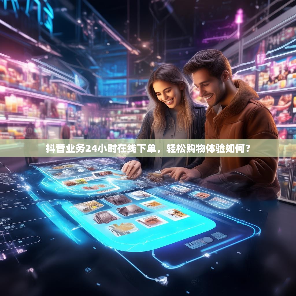 抖音业务<strong><mark>24小时在线下单</mark></strong>，轻松购物体验如何？