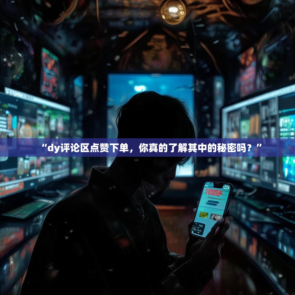 “dy评论区点赞下单,你真的了解其中的秘密吗?”