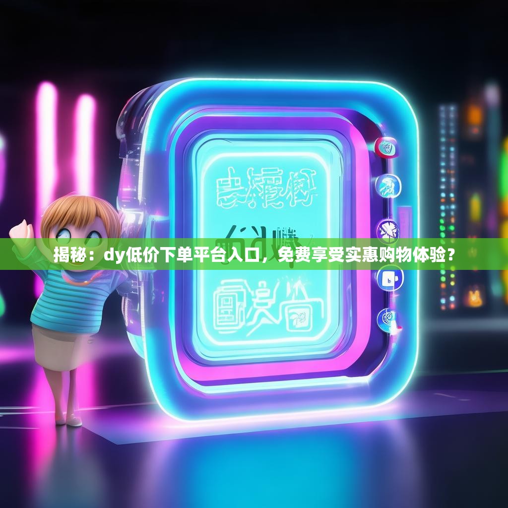 揭秘:dy低价下单平台入口,免费享受实惠购物体验?