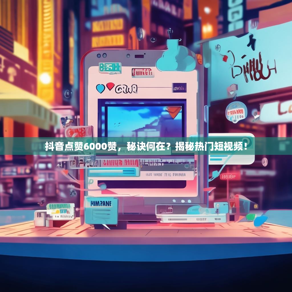 抖音点赞6000赞,秘诀何在?揭秘热门短视频!