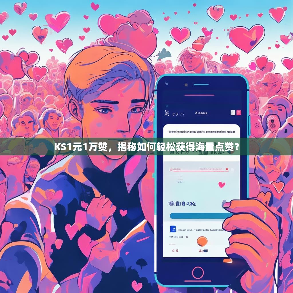KS1元1万赞,揭秘如何轻松获得海量点赞?