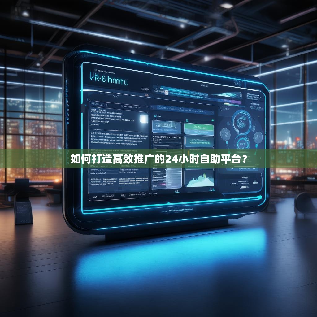 如何打造高效推广的24小时自助平台?