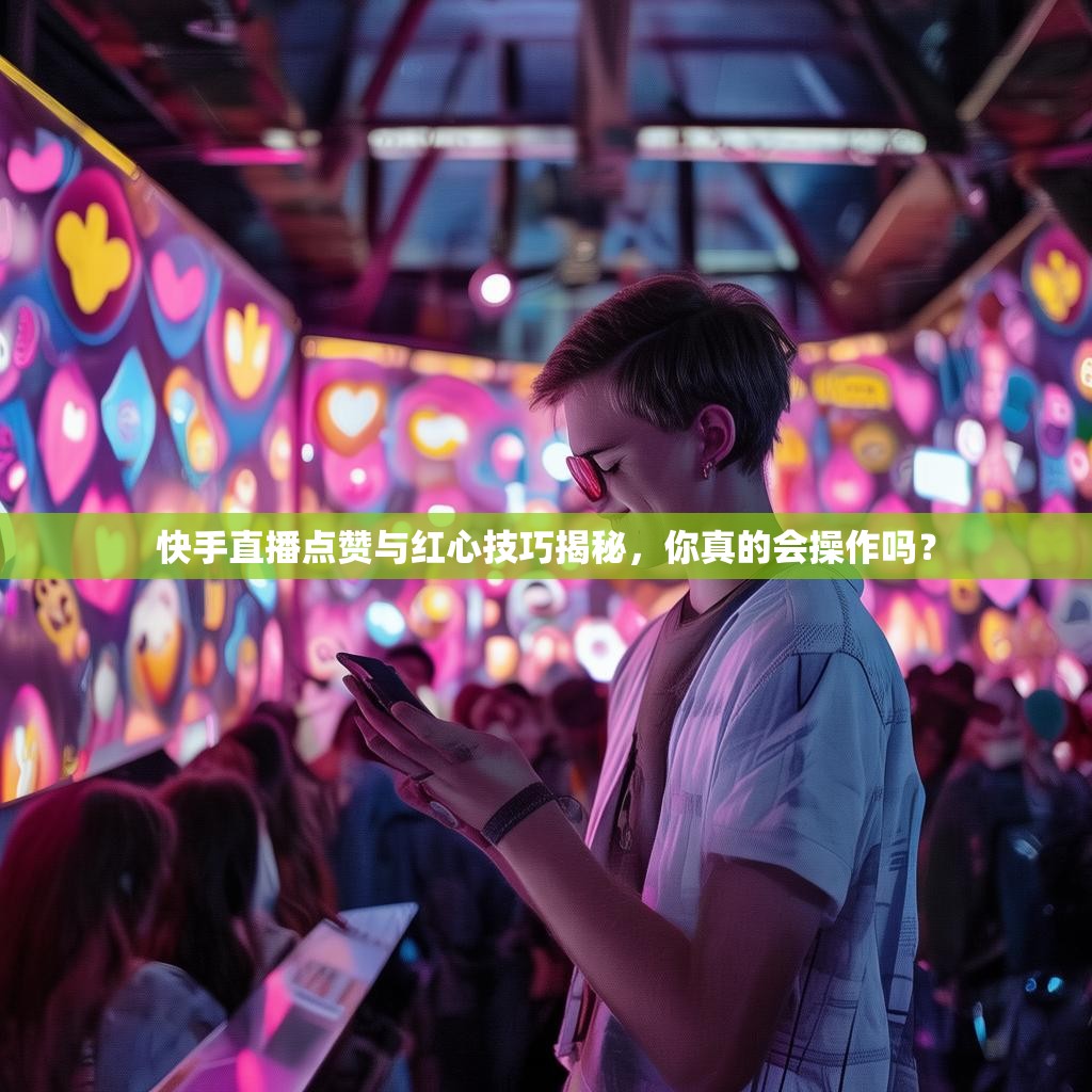 快手直播点赞与红心技巧揭秘，你真的会操作吗？