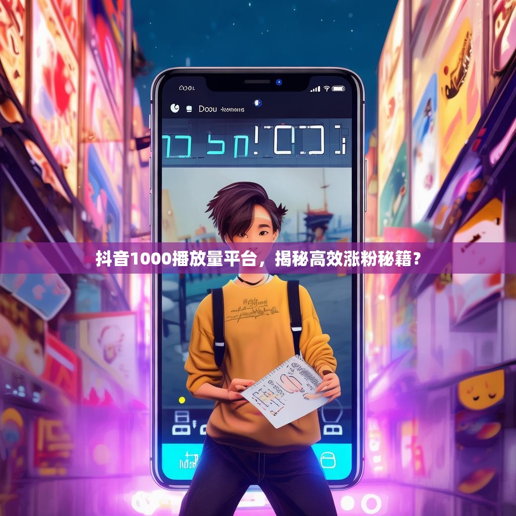 抖音1000播放量平台,揭秘高效涨粉秘籍?