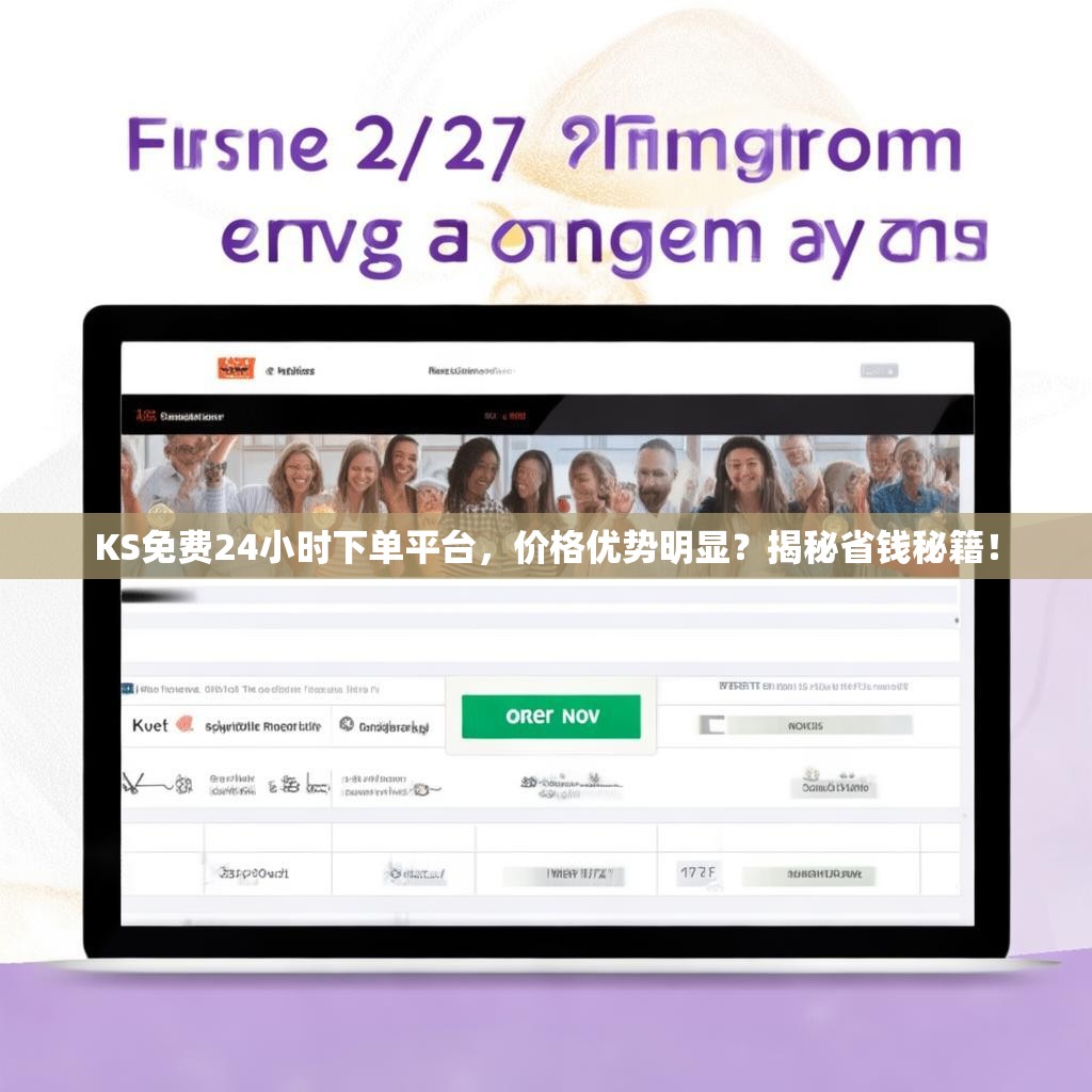 KS免费24小时下单平台,价格优势明显?揭秘省钱秘籍!