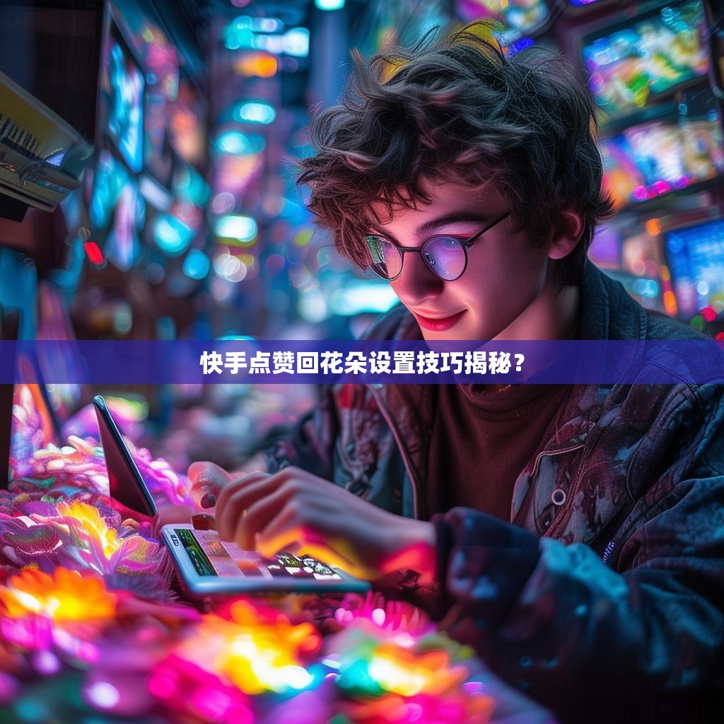 快手点赞回花朵设置技巧揭秘？