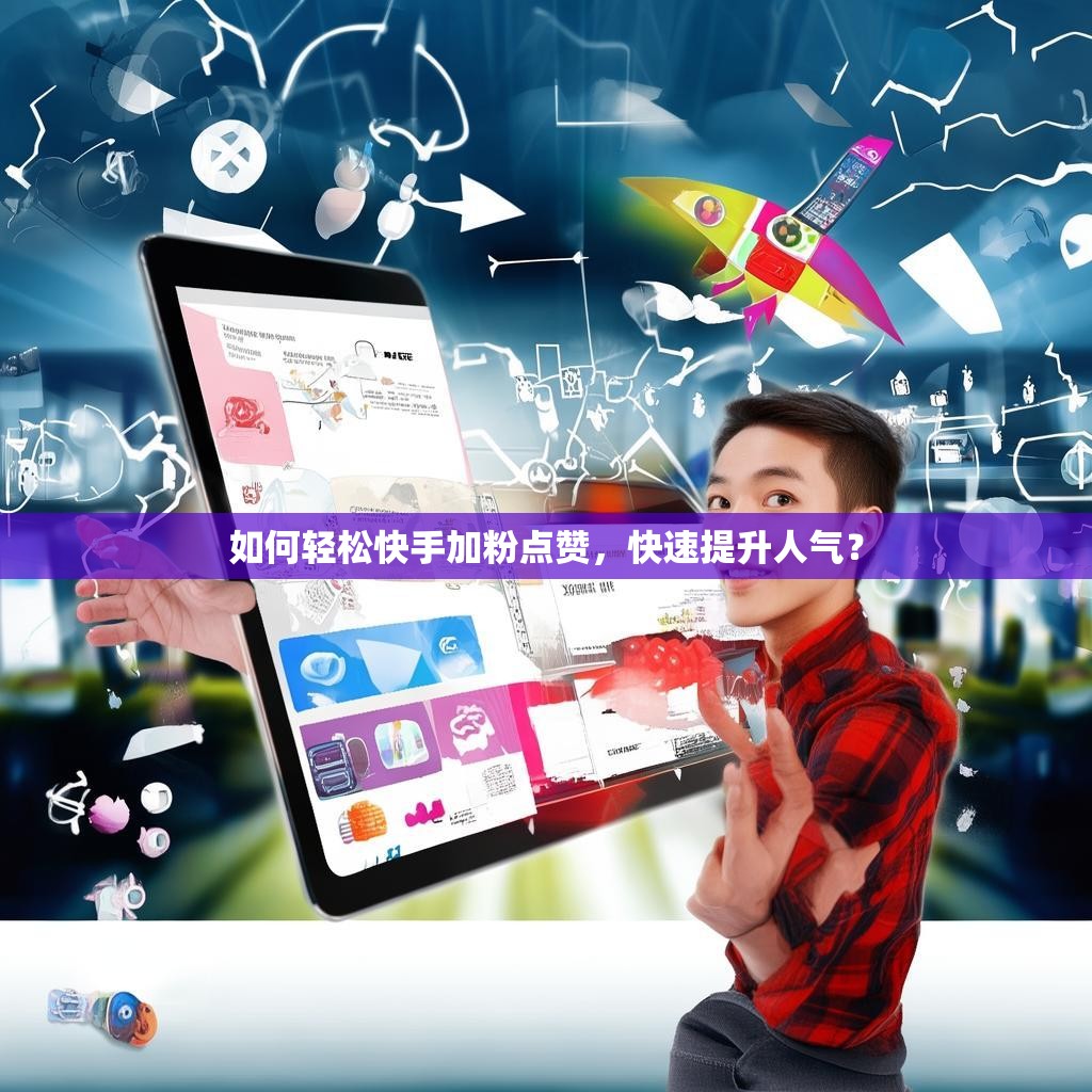 如何轻松快手加粉点赞，快速提升人气？