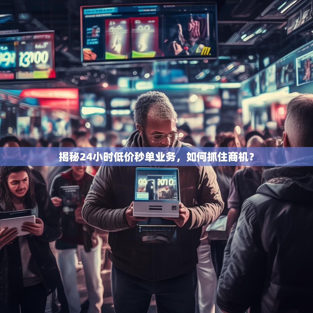揭秘24小时低价秒单业务，如何抓住商机？