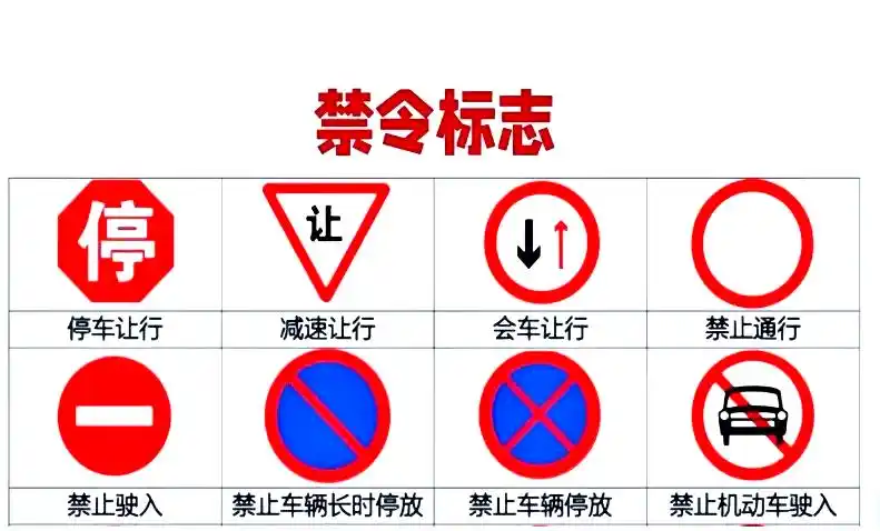 中秋国庆出游必备!一文读懂高速交通标志颜色含义